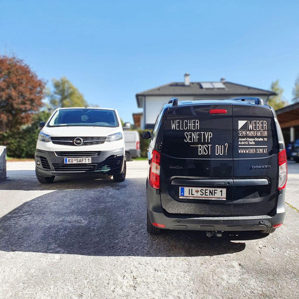 Autotreffen in der Geschenkewerkstatt - Senf und Saft