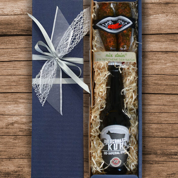 Geschenkbox - Gusserk Bier Schwarze Kuh, Gasser