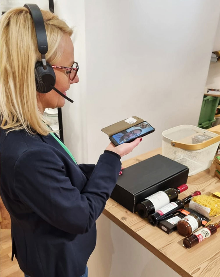 Call & Shop - Dein persönliches Einkaufserlebnis, bequem von zu Hause! - ich berate dich in Echtzeit, als wärst du direkt bei mir im Laden!
