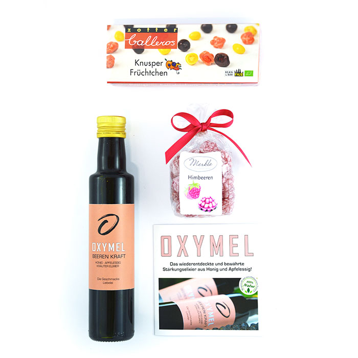 Beerenkraft - Geschenkkarton (Firmengeschenke, Geschenke für Mitarbeiter, Geschenke für Geschäftspartner, Kundengeschenke)