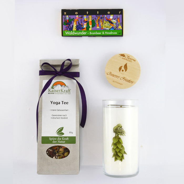 Innerer Frieden - Geschenkkarton (Firmengeschenke, Geschenke für Mitarbeiter, Geschenke für Geschäftspartner, Kundengeschenke)