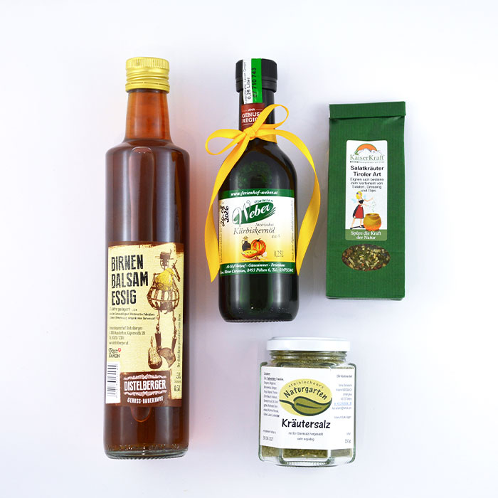 Salatbox klassisch - Geschenkkarton (Firmengeschenke, Geschenke für Mitarbeiter, Geschenke für Geschäftspartner, Kundengeschenke)